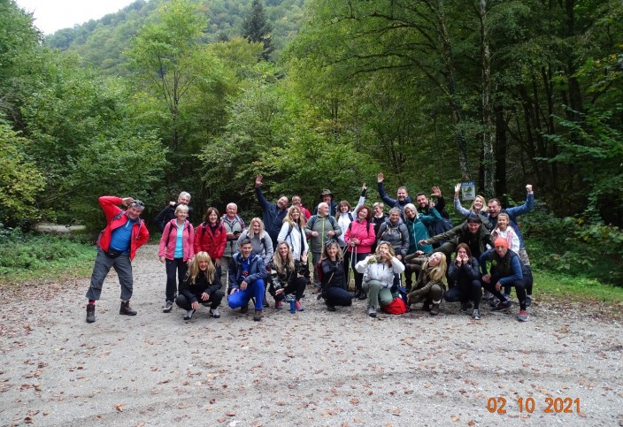 Lavice i lavovi u Gorskom kotaru, zajednička fotka