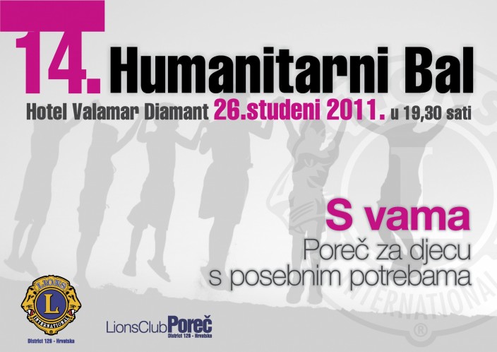 PLAKAT 14.HUMANITARNOG BALA