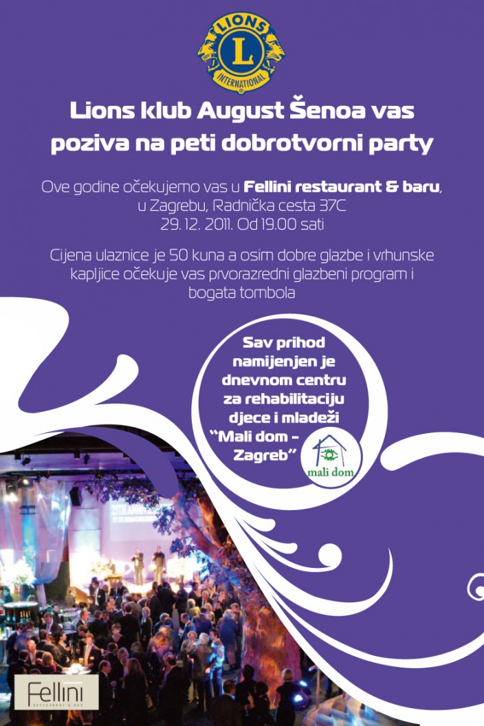 PLAKAT-POZIVNICA NA PARTY