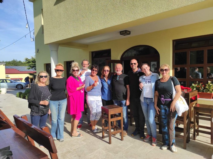 Tradicionalna berba grožđa u vinogradima Pavlomir članova LC Opatija