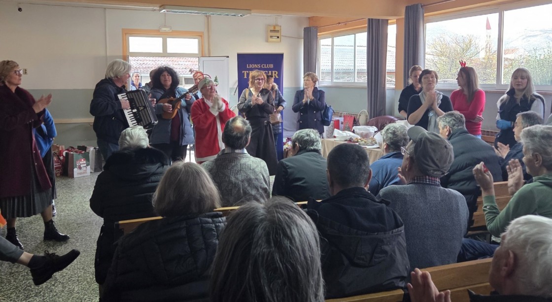 Korisnici Doma za odrasle osobe Trogir dočekuju Lionse sve veselije