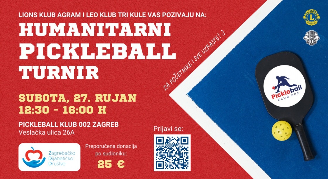 Humanitarni Pickleball Turnir