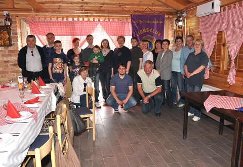 Zajednička slika Lions Lunch Relay