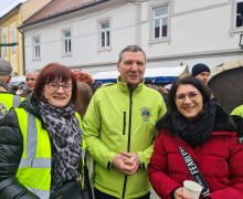 Gradonačelnica, prošlogodišnja predsjednica i predsjednik